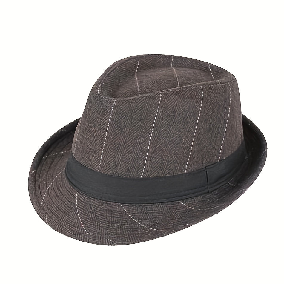 Sunshade Wide Brim Fedora Hat for Party Meeting