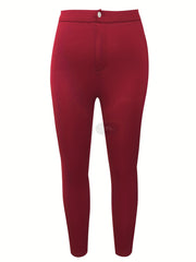  Skinny Fit High Rise Trousers