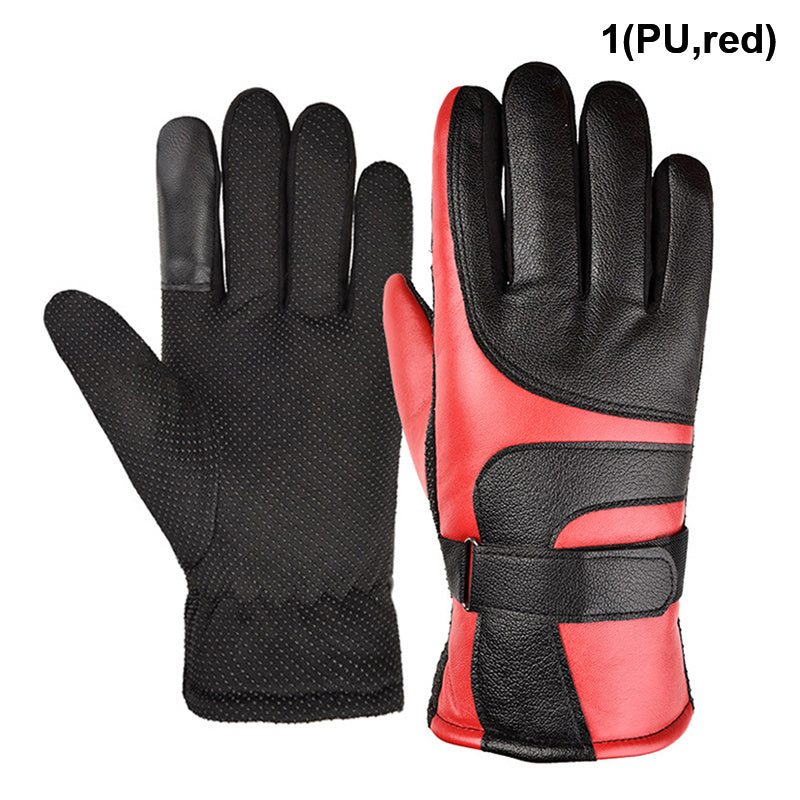 Men's Waterproof Oven Gloves Ski Riding Windproof Gloves