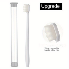 Nano Fiber Toothbrush for Couples, Superfine Bristles, Velvet Feel