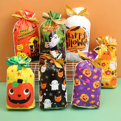 10pcs Halloween Treat Bags Candy Gift Bag Creative Tote Bag Children's Holiday