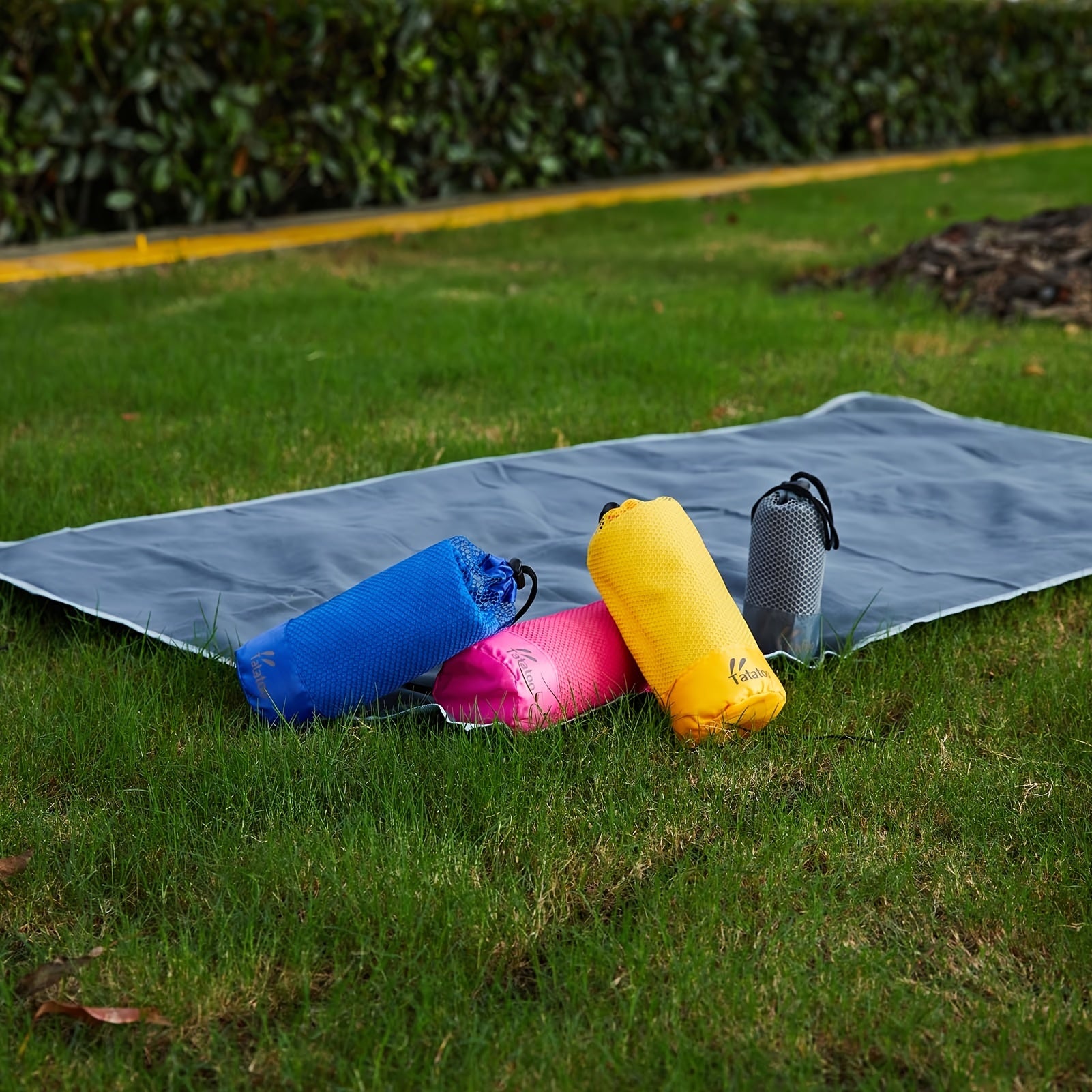 TATATOO Soft Sweat Absorbing Sports Towel Quick Drying Lightweight