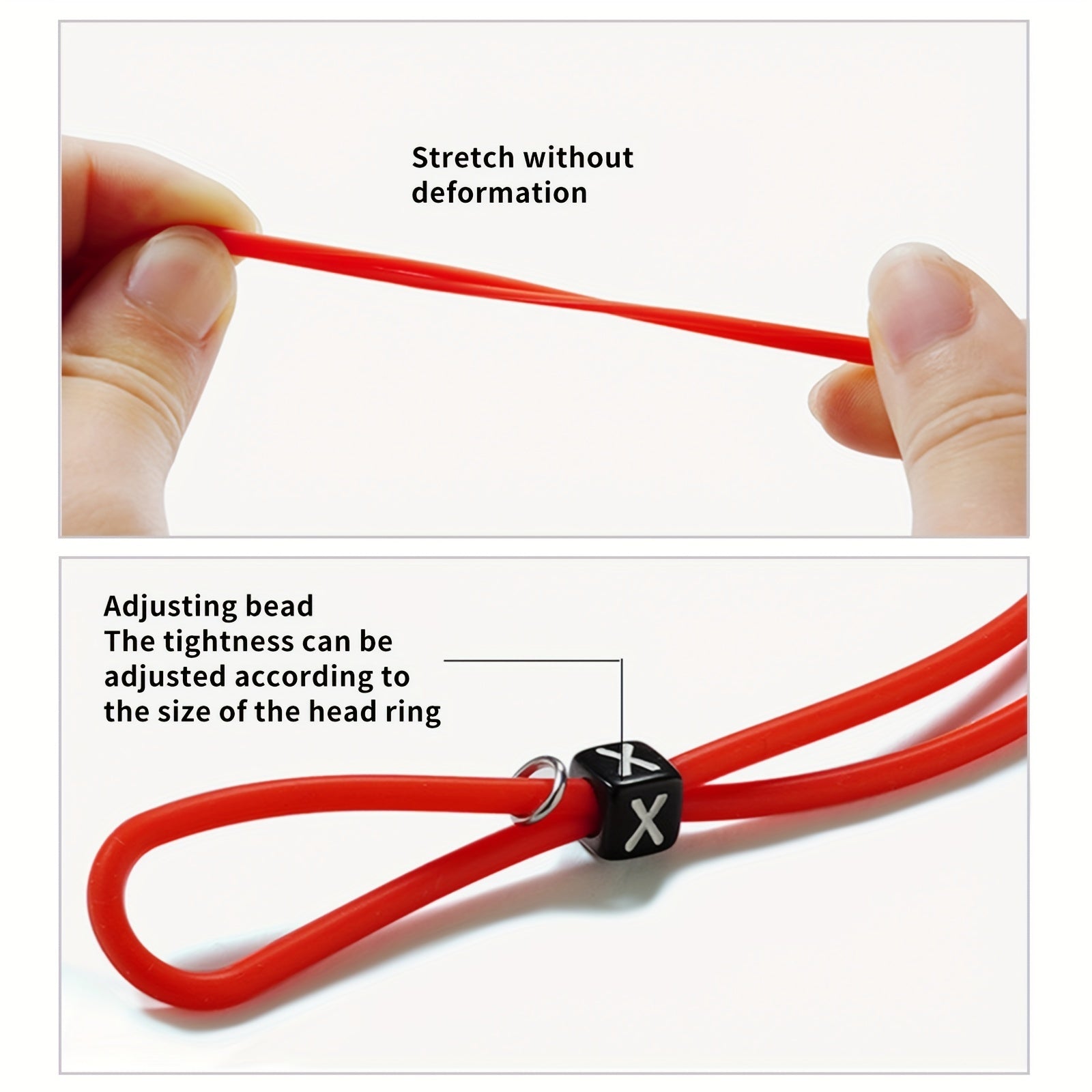 Silicone Glasses Rope Sports Fixed Adult Children Glasses