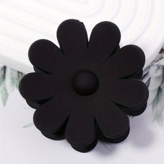 Women Flower Hair Claw Solid Shark Claw Clip Style Hair Accessories
