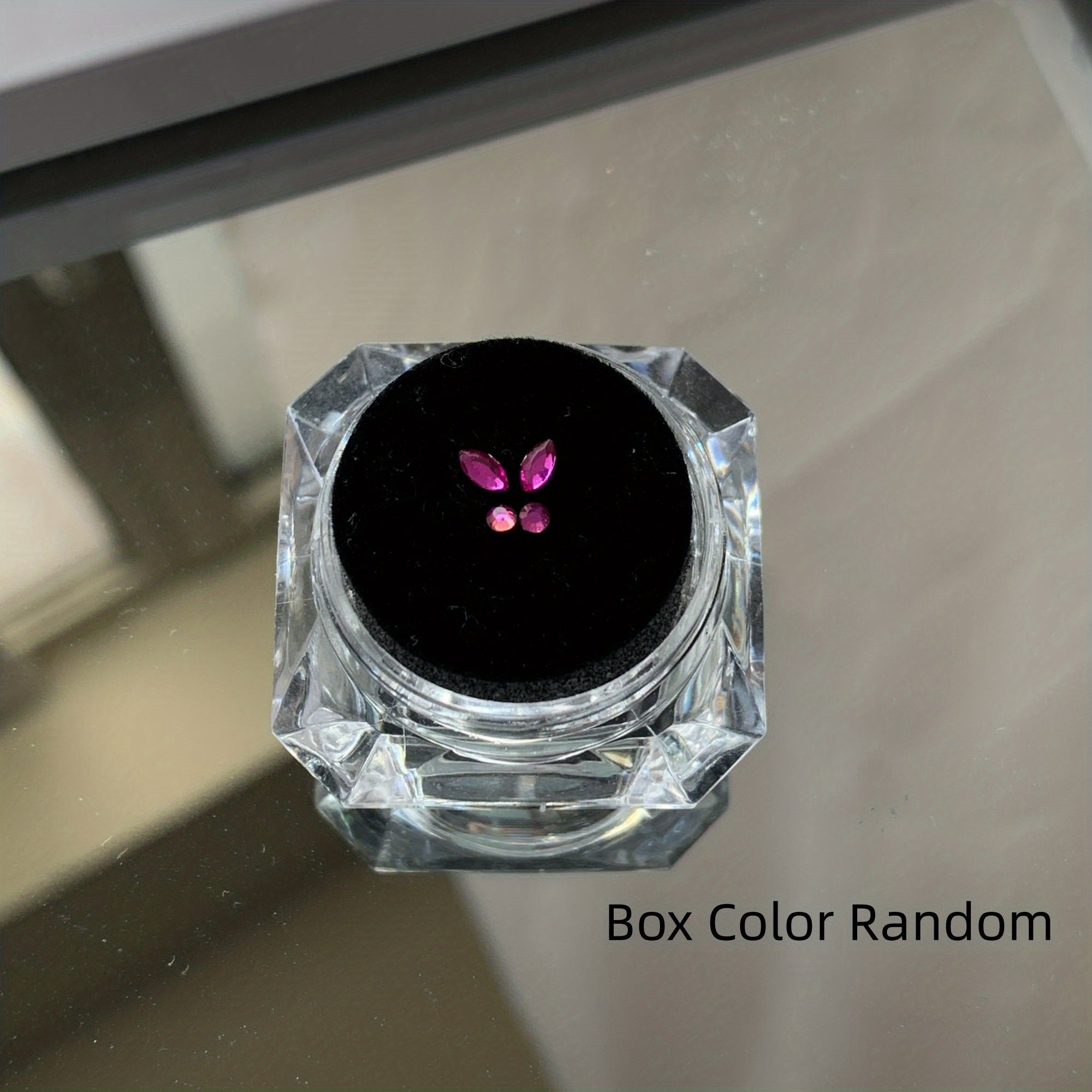 4pcs Sparkling Dental Tooth Gems Various Shapes and Colors for Teeth Jewelry