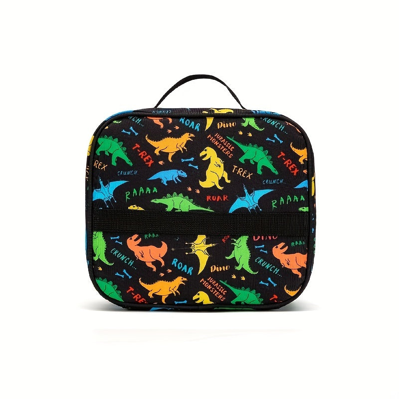 Cartoon Dinosaur Lunch Bag for Kids