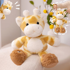 Giraffe Stuffed Toy Fawn Doll Ideal for Birthday Plush