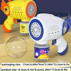 Duck Bubble Machine Handheld Outdoor Toy for Kids