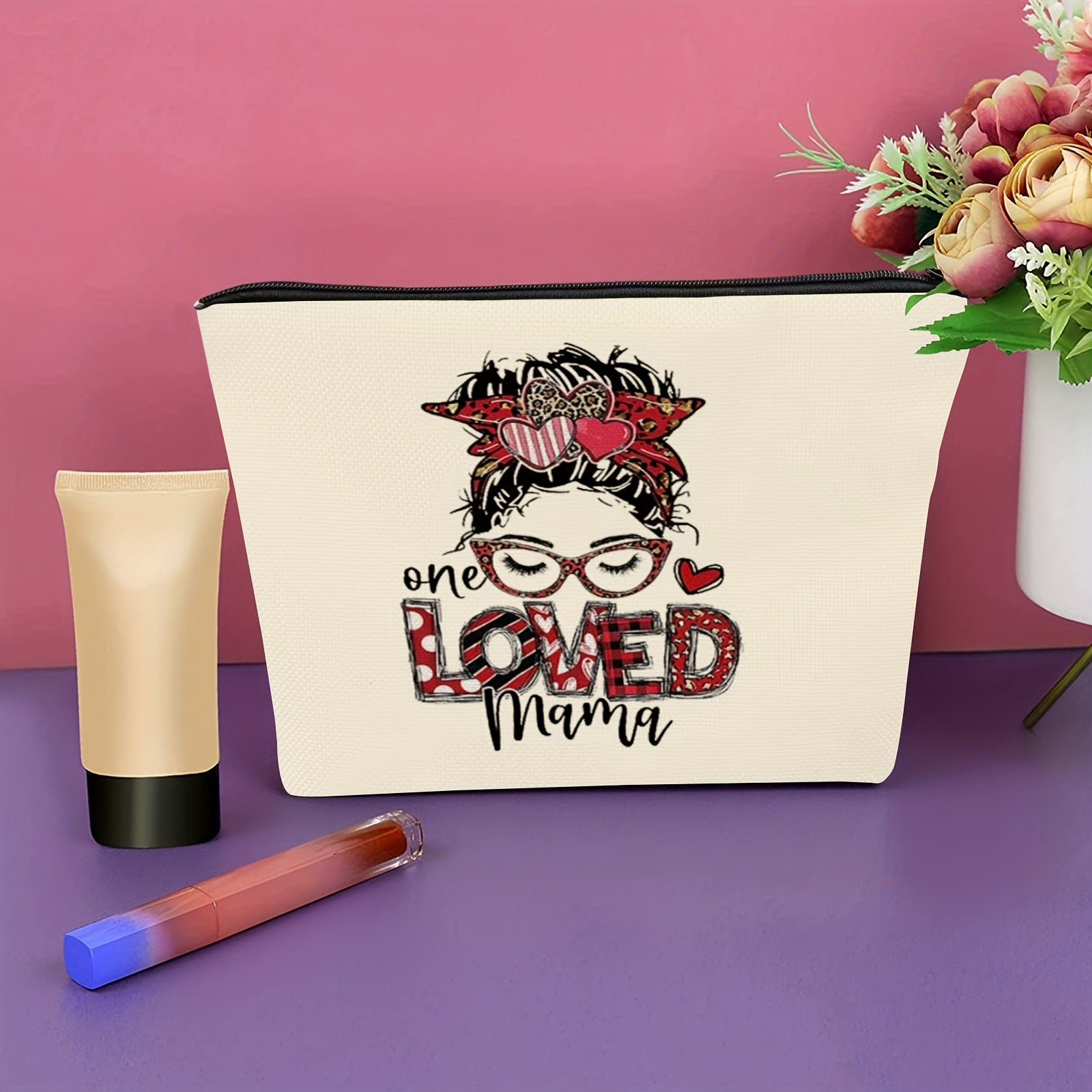 Cosmetic Bag For Mom Birthday Unique For Mama Mother And Daughter