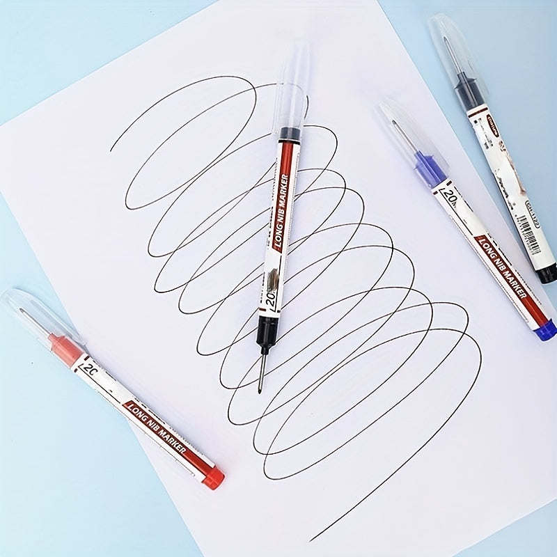 Long Nib Head Markers For Metal Perforating Pen