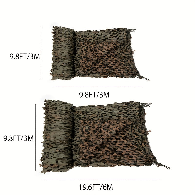 Camouflage Military Spec Netting with Mesh Netting