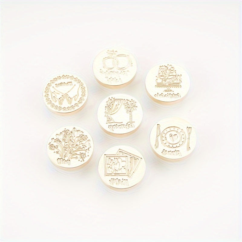 Fire Paint Brass Love Stamp