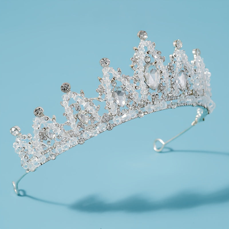 Rhinestone Sparkling Beauty Crown Headpiece