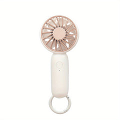 Portable Hiking Button Handheld Fan USB Mini Fan Morandi Matching