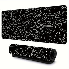 Abstract Line Large Gaming E-sports Mouse Pad - Oversized Extended Desk Mat