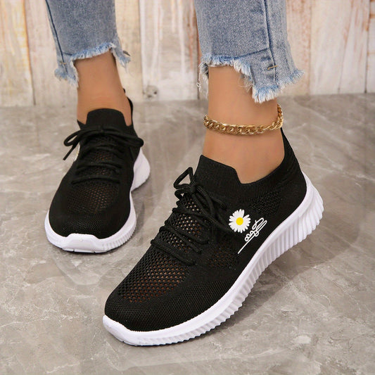 Women's Stylish Non Slip Running Shoes Lightweight Mesh Breathable Sneakers