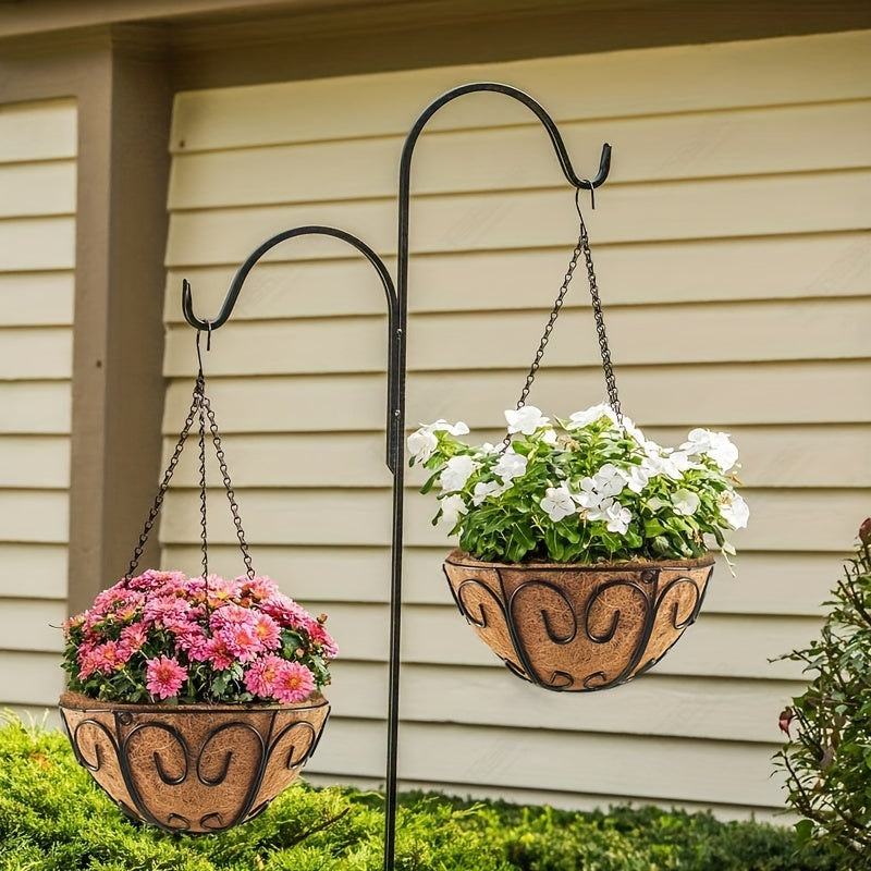 Outdoor Barbecue Flower Pot Chain Double Hook Iron Chain