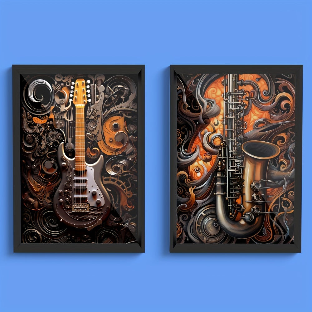 Modern Art Cyberpunk Serenade Posters A4