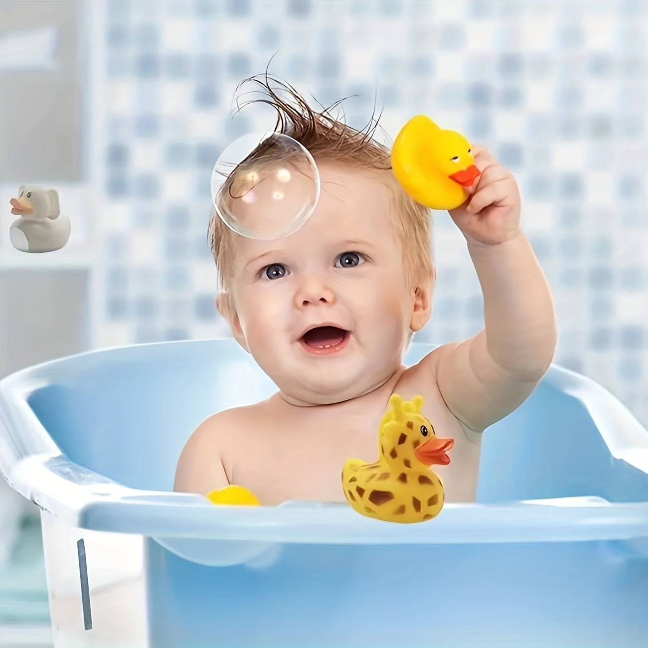 Rubber Ducks Toy Duckies For Kids and Toddlers 10 Pack