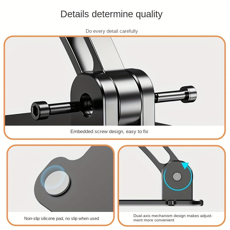 Foldable Lifting Aluminum Alloy Desktop Stand