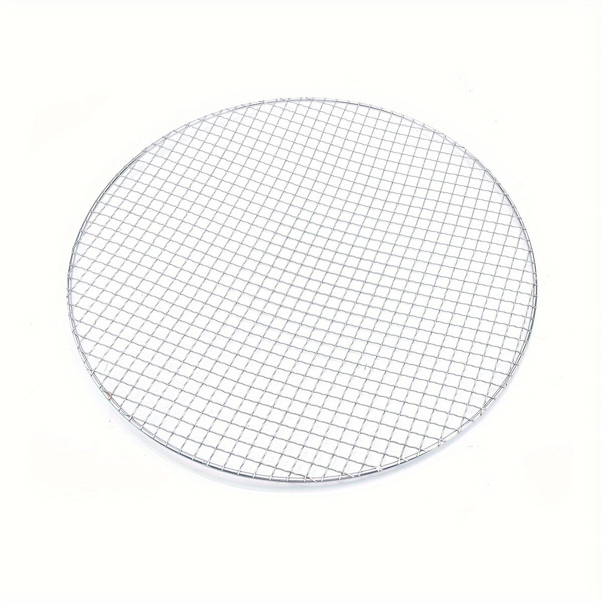 Round BBQ Grill Net Steel Barbecue Grate for Cooking Beef Chicken Vegetables