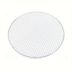 Round BBQ Grill Net Steel Barbecue Grate for Cooking Beef Chicken Vegetables