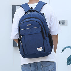 Men's Business Travel Backpack Large Capacity Student Schoolbag
