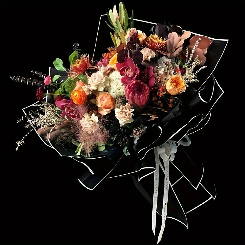 20pcs Flower Wrapping Paper Waterproof Bouquet