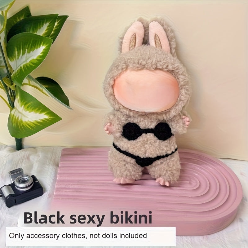 Labubu & Bikini Doll Clothes Set for 15" Dolls