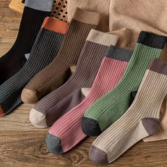Colorblock Crew Socks Women's Stockings & Hosiery