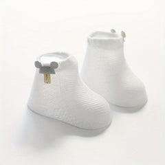Baby Cotton Summer Crew Socks for 0-3 Years Old