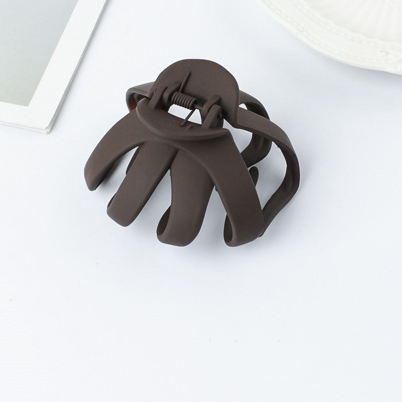 Matte Shark Claw Non slip Ponytail Holder Hair Claw