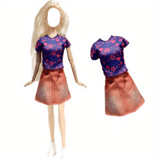 1 Pcs Dress For 1 6 Doll Daily Outfit Party Skirt Gown
