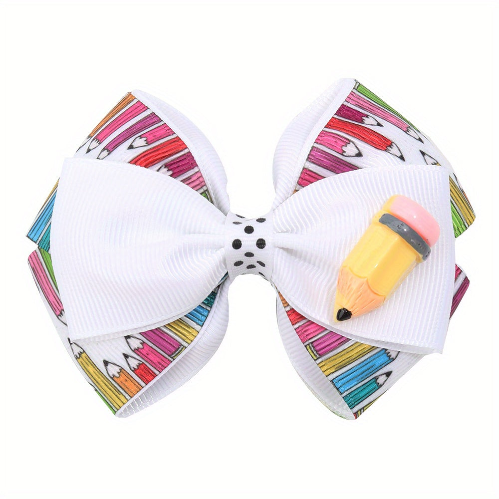 Cute Cartoon Bowknot Hair Clips for Toddlers