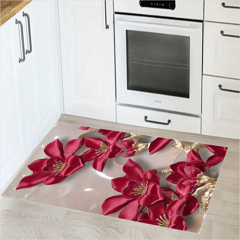 Non Slip Thin Kitchen Carpet Mat for Kitchen Floor