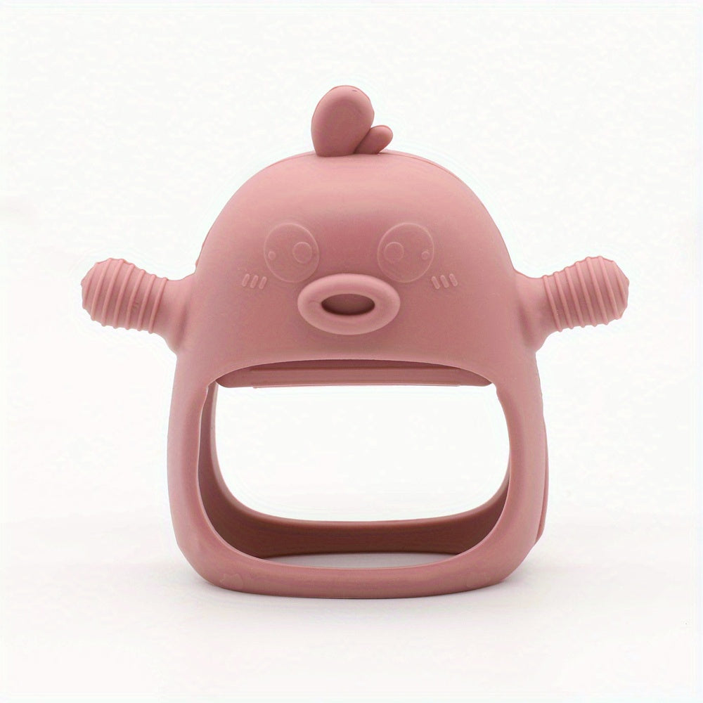 Silicone Baby Teething Gloves, BPA Free, Pain Relief Chewing Toy