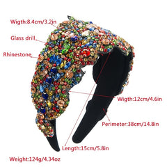 Rhinestone Crystal Headbands Hair Hoop Accessories Jewelry