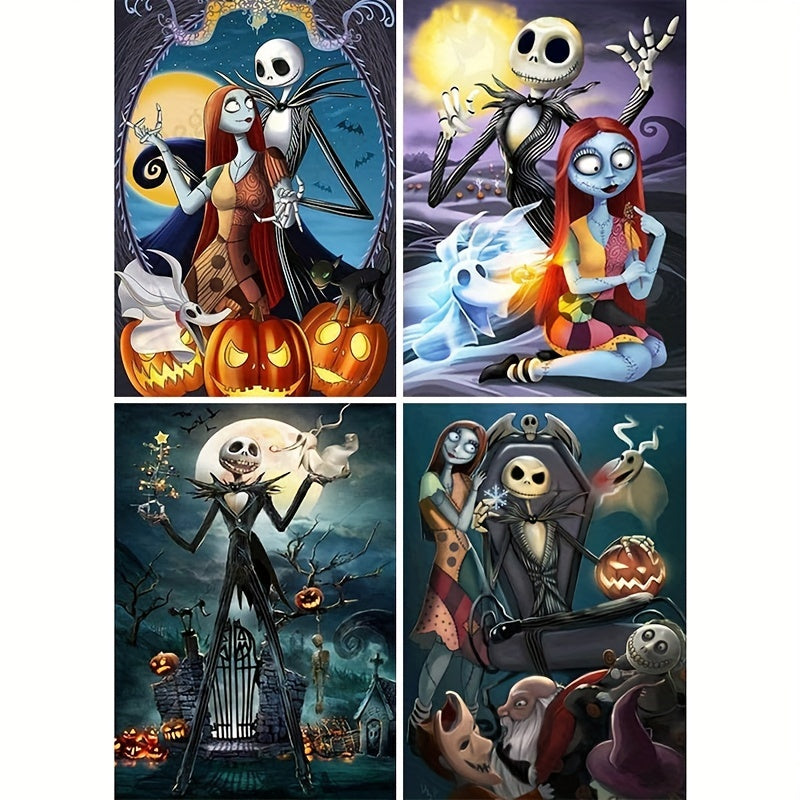 DIY Halloween Skull Diamond Painting Set