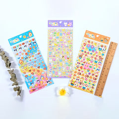 Cartoon Animal Foam Stickers 3D Mobile Phone DIY Decoration