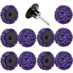 12pcs Strip Discs for Rust Removal, Welds, Oxidation & Paint