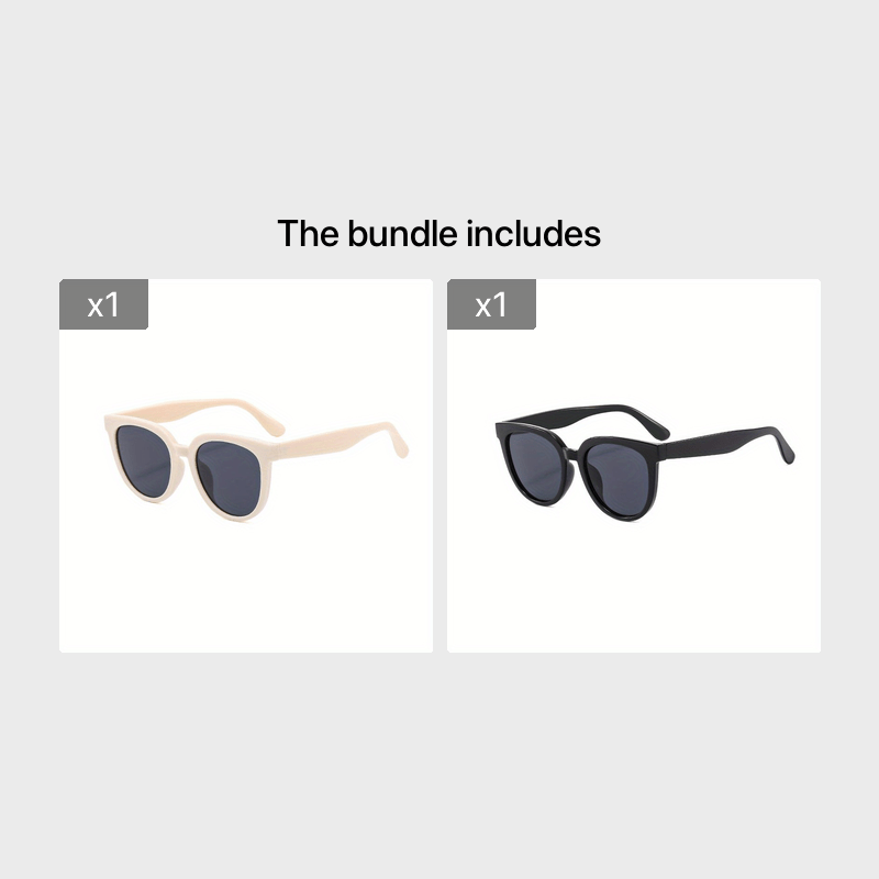 Men's Acrylic Frame Sunglasses UV Protection Eyewear
