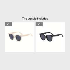 Men's Acrylic Frame Sunglasses UV Protection Eyewear