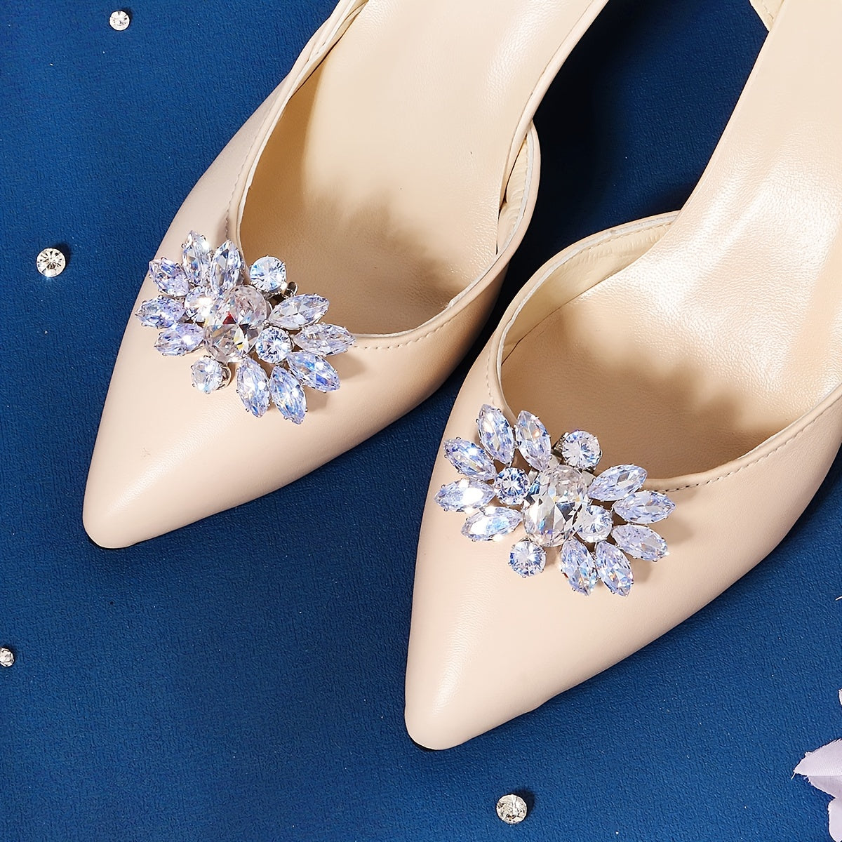 Bridal Jewelry Women's Rhinestone High Heels Shoe Buckle