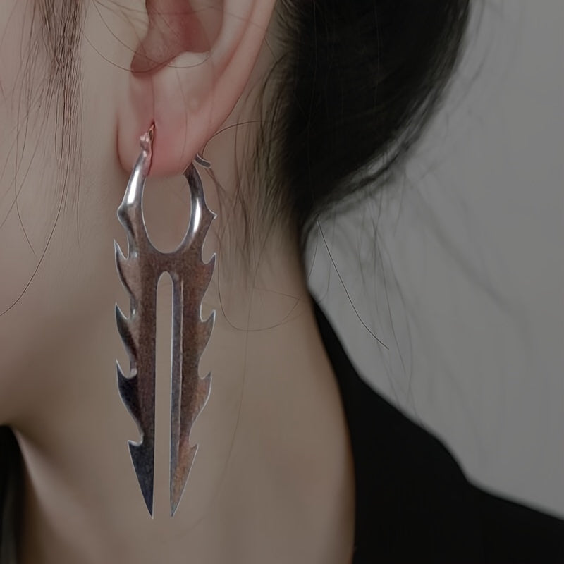 Punk Drop Earrings Y2K Gothic Darts Pendant Earring Women Men Jewelry