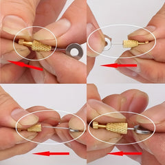 Diy Leather Sewing Needle Clamp Tool
