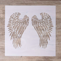 13cm Decorative Wing Stencil Template for DIY Crafts Painting