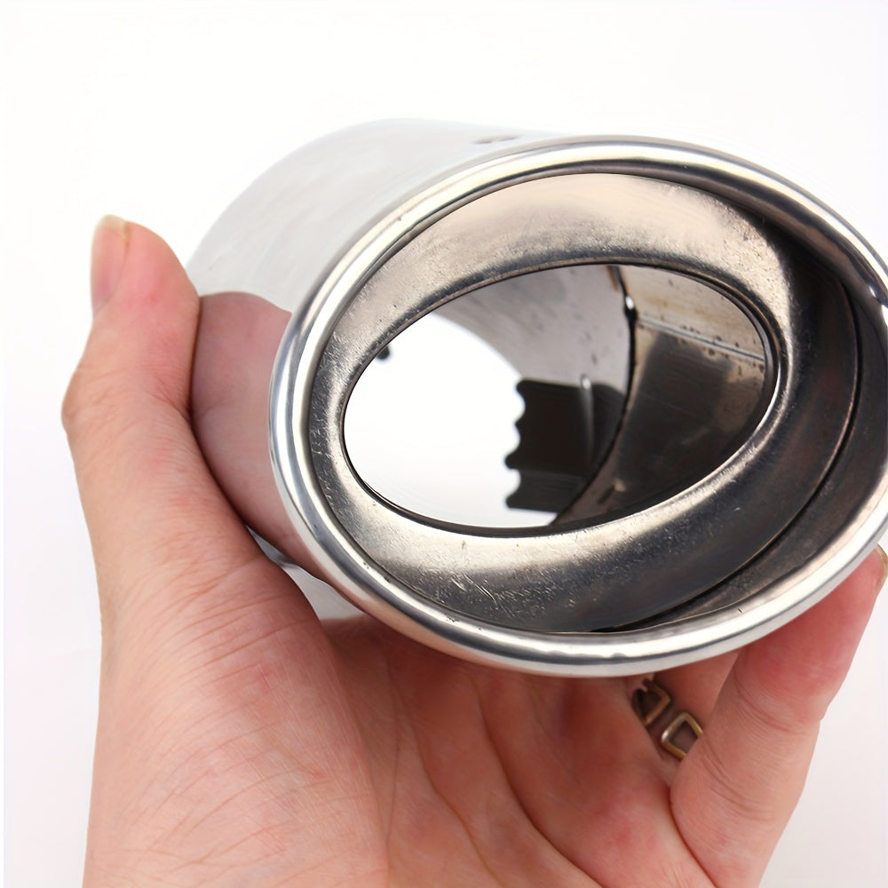 Stainless Steel Car Exhaust Tail Muffler Tip Pipe Auto Decoration