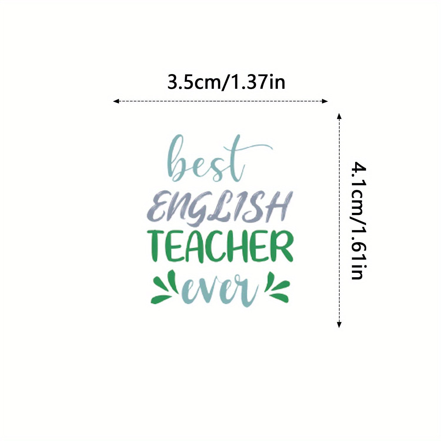 50pcs CACOMVE Teacher's Cartoon Graffiti Stickers Inspirational Decals