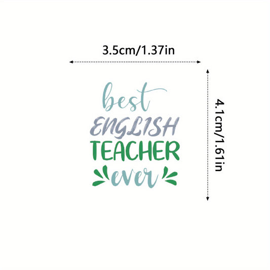 50pcs CACOMVE Teacher's Cartoon Graffiti Stickers Inspirational Decals