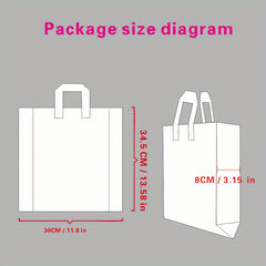 10pcs Small Daisy Christmas Gift Bag Portable Packaging Commercial Holiday
